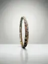 Textured Silver Kada for Men