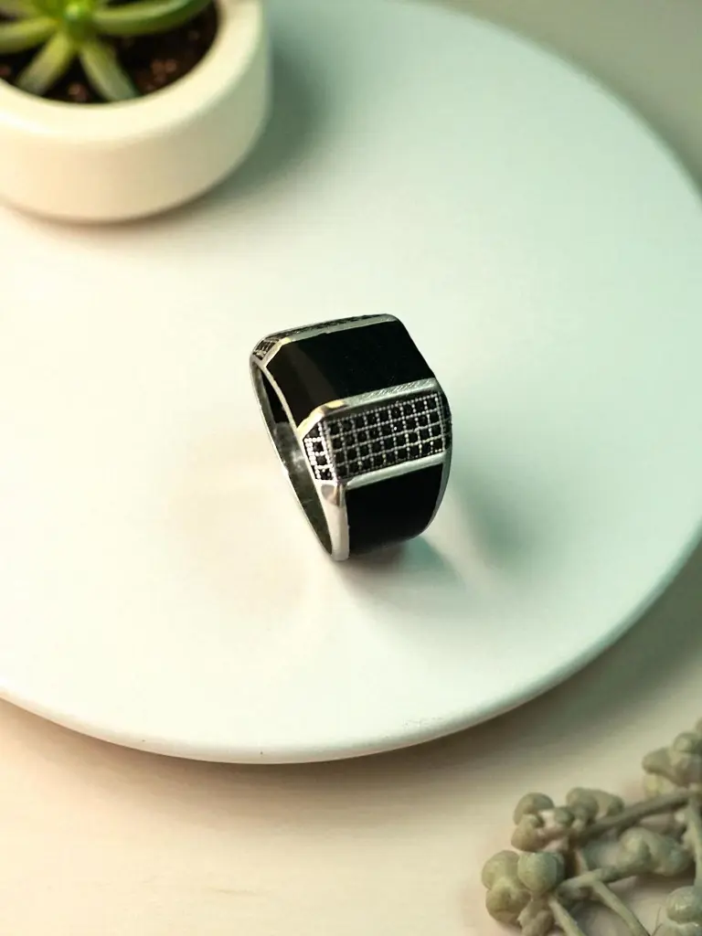 Big Silver Turkey Ring Men 1-Photoroom.webp