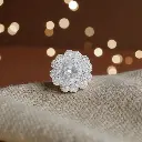 Silver Big Floral Ring Woman.webp