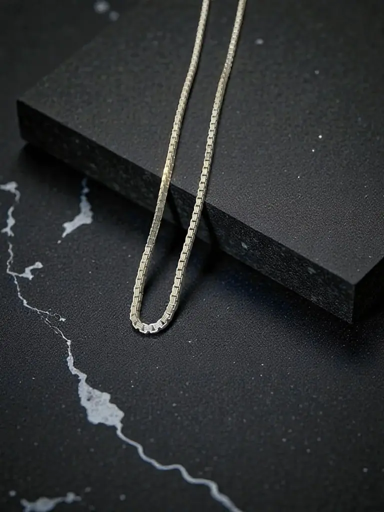 Premium Silver Link Chain – Crafted for Men