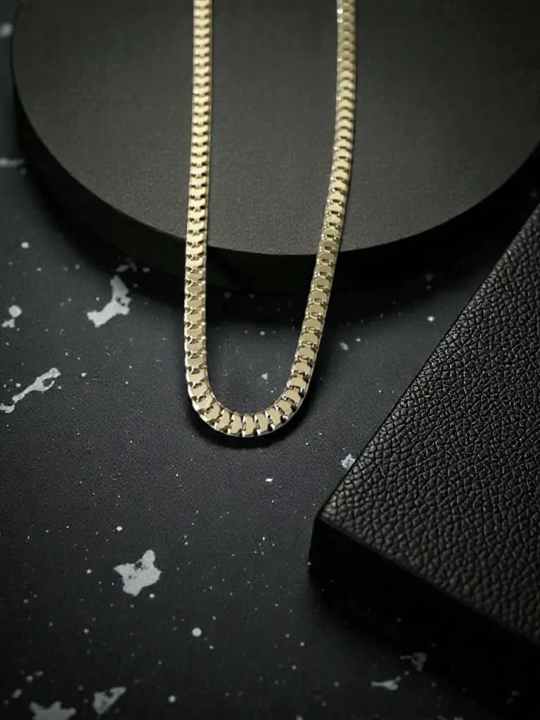 Minimal 925 Silver Box Chain for Men – Thin & Elegant