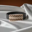 Premium Silver Black Kada for Men – Rose Gold Finish Band