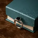 925 silver Black Stone Ring.webp