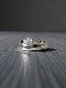 Silver Diagonal Shape Couple Band 2.webp