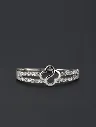Luxury Silver Butterfly Ring for Woman – Timeless Floral Elegance
