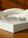 Silver Hollow Diamond Bracelet Men.webp