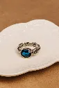 Men’s Silver Ring Blue Stone – Playful & Premium 925 Silver