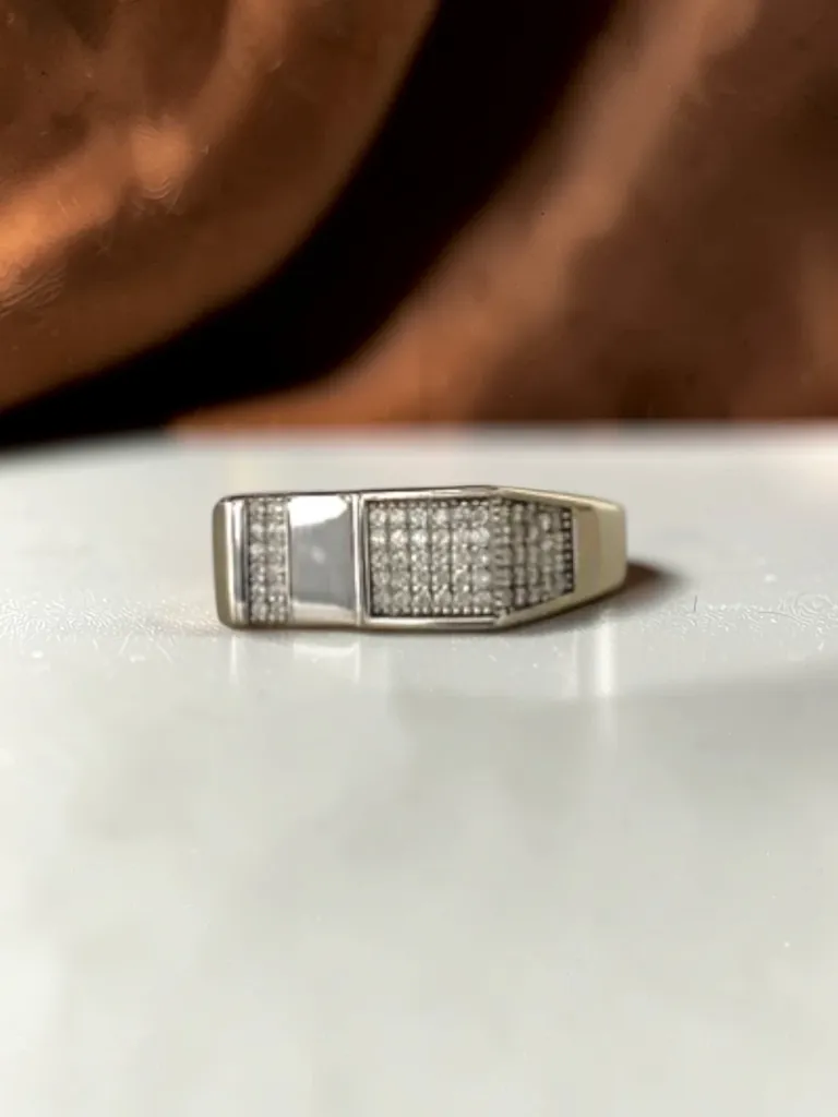 Silver Flat Designer Ring Men 1.webp