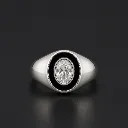 Silver Round Cut Solitaire Ring - Refined Everyday Style