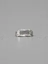 Silver Luxury Mens Diamond Rings — Modern Bold Finish