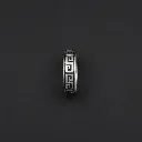 Men's oxidized silver ring– Everyday Power Style