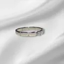 Slim Diamond Accent Band for Woman