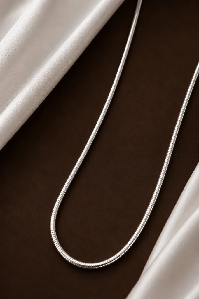 Unisex Silver Chain – Minimal Classic Form
