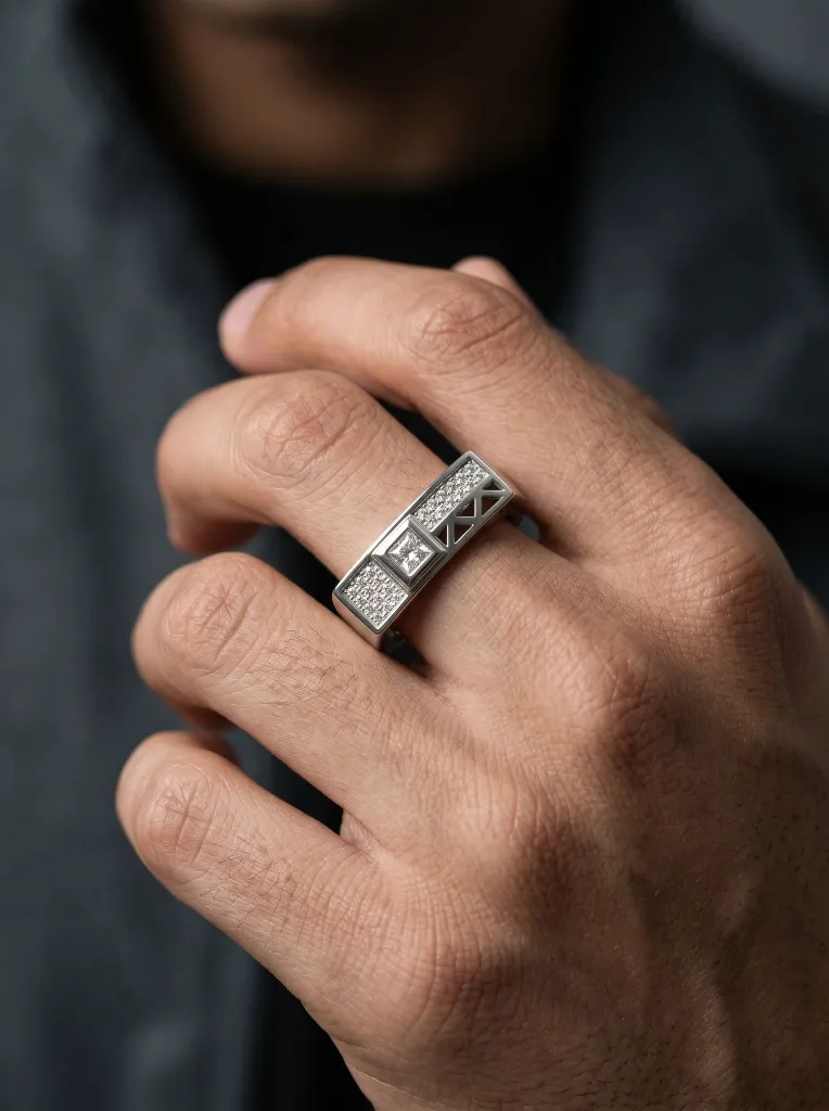 Silver Designer Rings for Men (Virtual Model) (2).webp