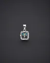 Tiny Silver Butterfly Locket for Women