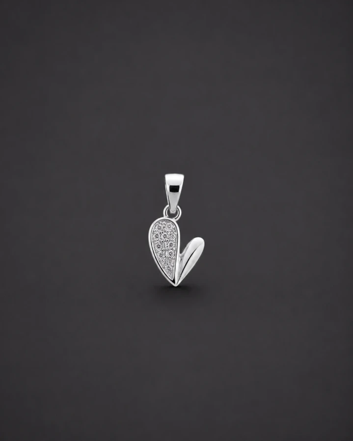 Elegant 925 Sterling Silver Heart Locket Pendant for Women