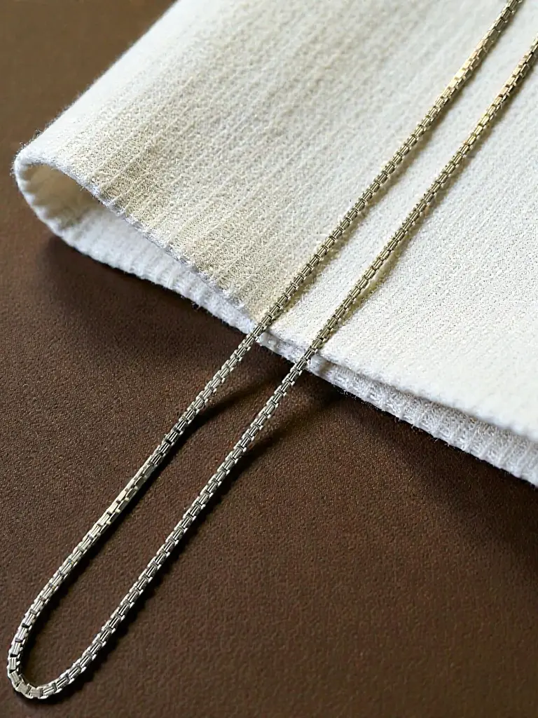 Premium Silver Link Chain – Crafted for Men