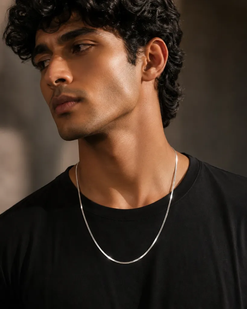 Silver Thin Snake Chain.webp