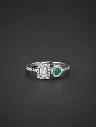 Silver Diamond Rings for Woman – Luxury 925 Sterling Silver
