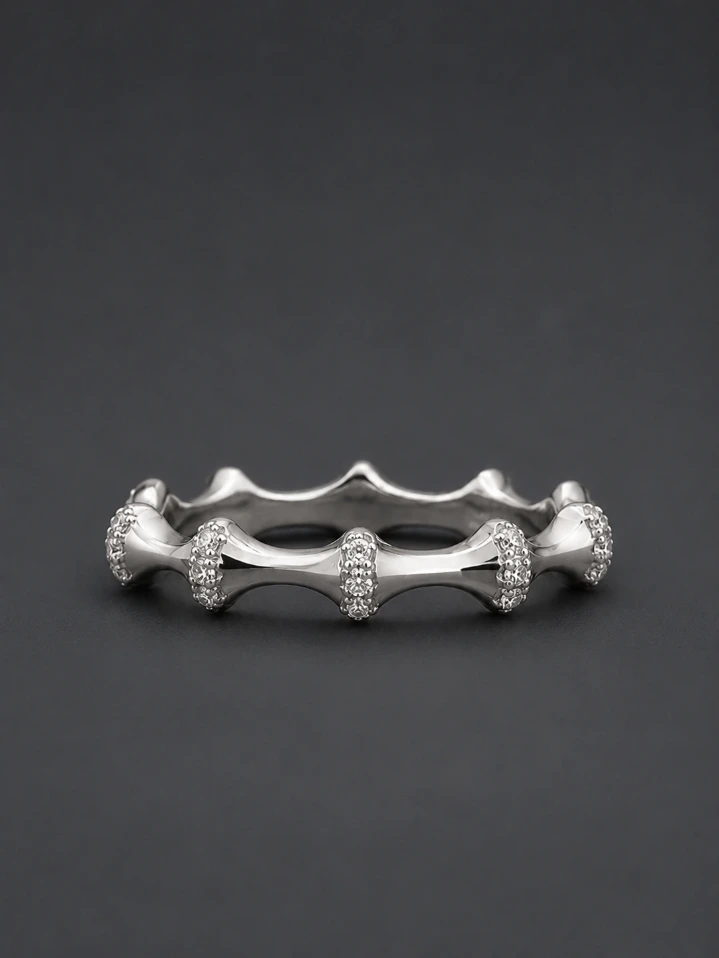 Designer Silver Band Ring for Woman – Everyday Sophistication