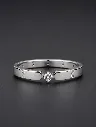 Slim Diamond Accent Band for Woman
