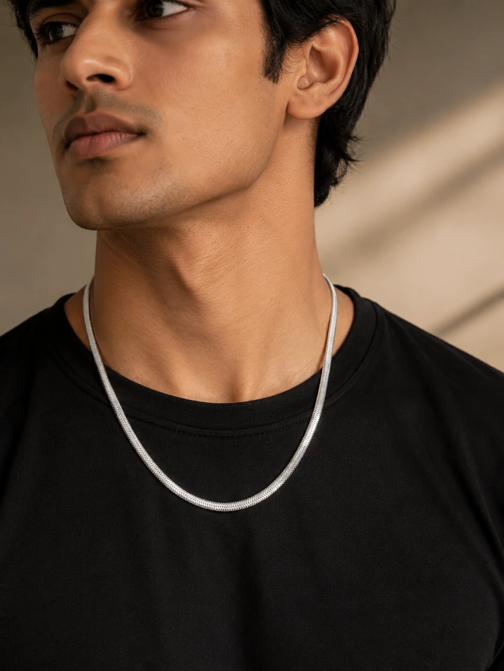 Model Wearing Snake Chain-Photoroom.webp