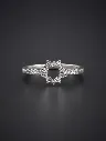 925 Silver Heart Shape Ring for Woman – Elegant Love Design