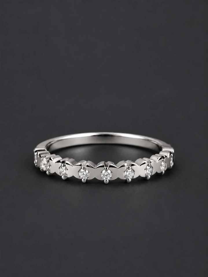 Elegant Thin Silver Band Ring for Woman – Everyday & Party Wear