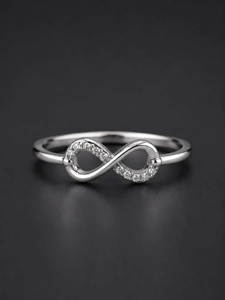 Featherlight Infinity 925 Ring for Woman