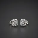 Solitaire Stud Earrings for Women