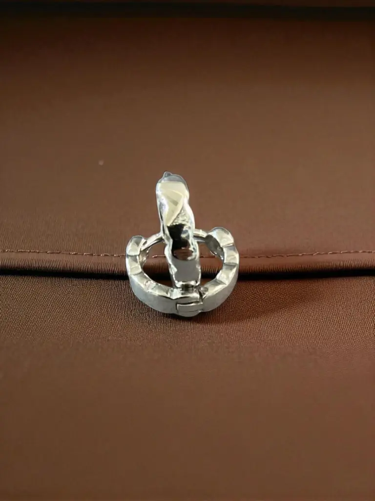 Minimal Curved Hoop Bali for Men & Woman