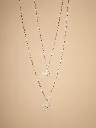 Woman’s 925 Silver Double Butterfly Pendant Chain