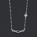 Twisted Pendant Necklace for Women