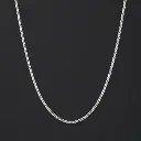 Classic Silver Round Chain for Men & Women