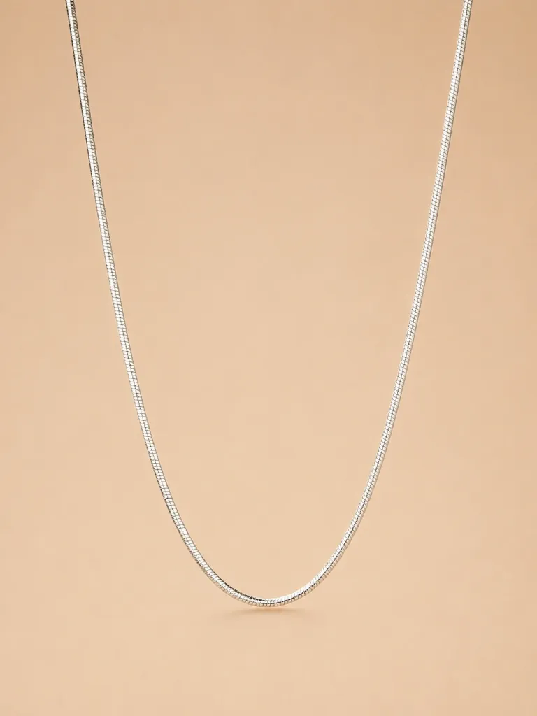 Unisex Silver Chain – Minimal Classic Form