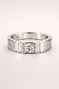 Men’s 925 Silver Classic Solitaire Ring – Understated Elegance