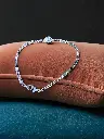 925 Silver Stylish Solitaire Bracelet for Woman