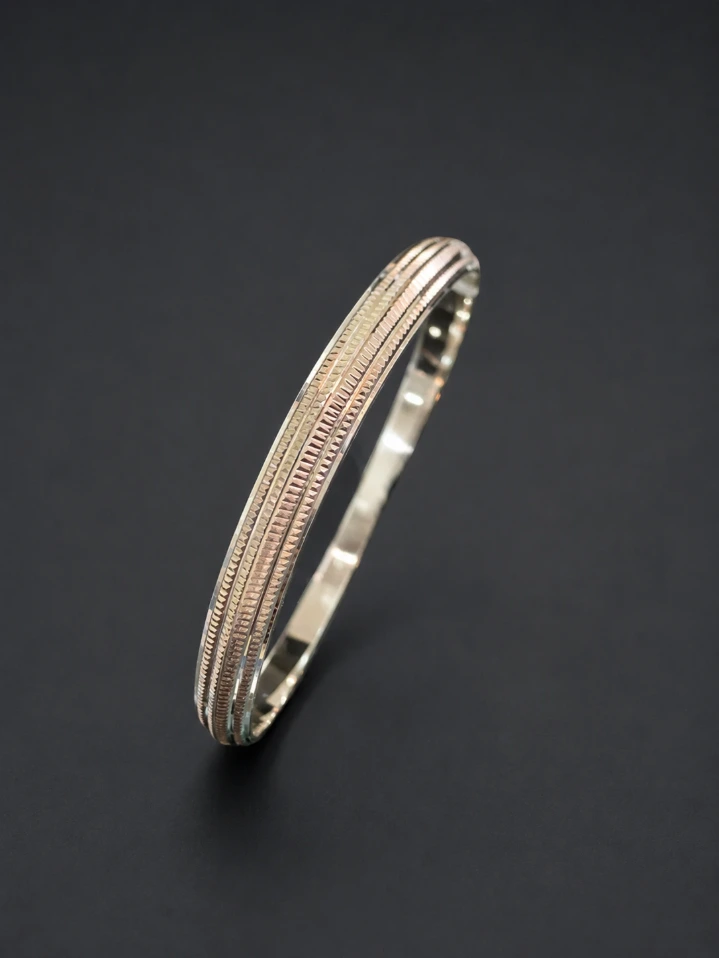 Plain Silver Kada for Men