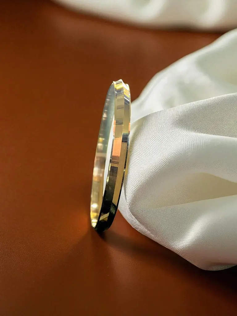 Luxury 925 Silver Kada for Men – Bold V Shape Design