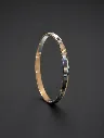 V-Cut Silver Kada for Men