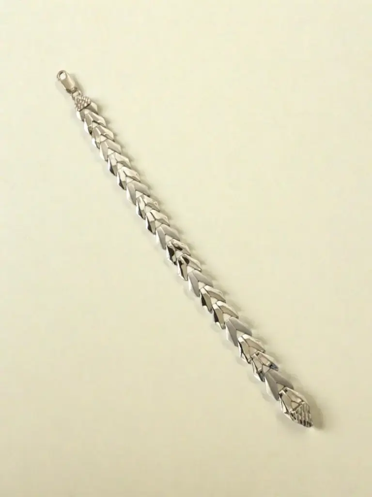 Men's Stylish 925 Silver Cuban Link Bracelet – Hollow, Premium Design