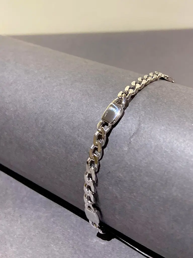 Everyday Styling Men’s 925 Silver Italy Cuban Bracelet