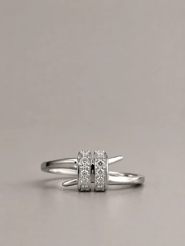 925 Silver Twisted Ring for Woman – Everyday Luxury
