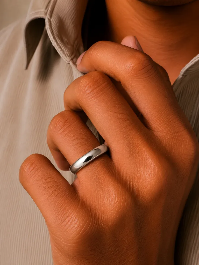 Classic Band Ring for Men & Women