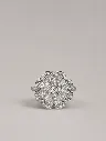 Sterling Silver Cocktail Ring – Floral Design for Stylish Woman