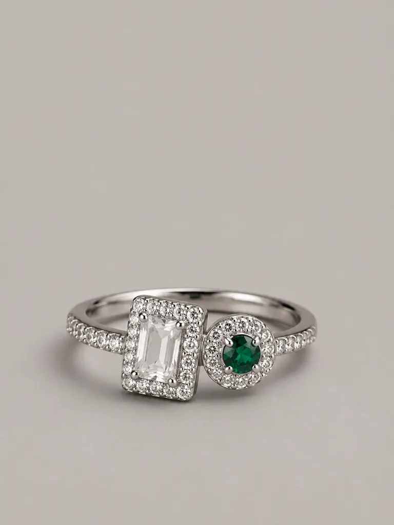 Silver Diamond Rings for Woman – Luxury 925 Sterling Silver