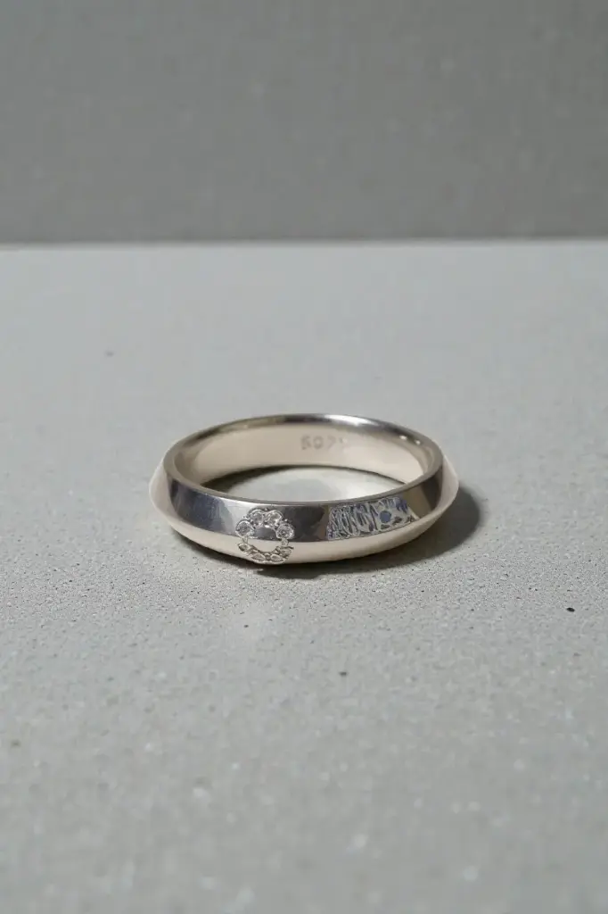 Minimal Silver Band for Men & Woman