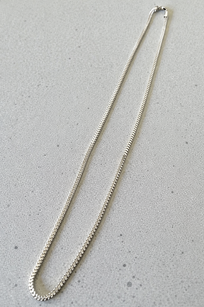 Minimal 925 Silver Box Chain for Men – Thin & Elegant