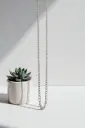 Men’s Curb Silver Chain in 925 Sterling – Minimal & Stylish