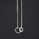 Ring Pendant Necklace for Women
